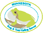logo of frog and toad survey